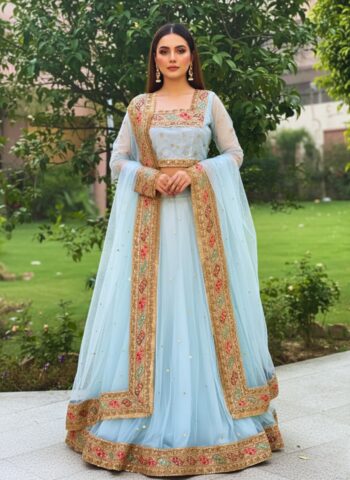 Mermaid lagoon Lehenga Choli Set