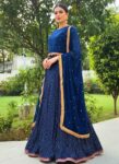 Royal Blue Lehenga Choli