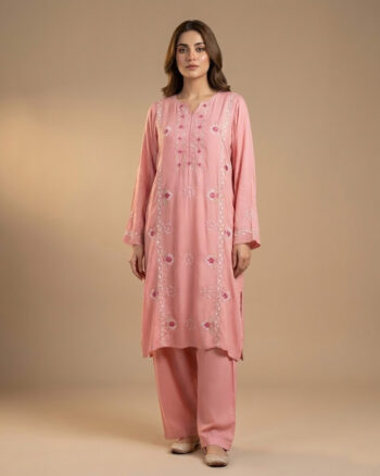 Candlelight Peach Kurta