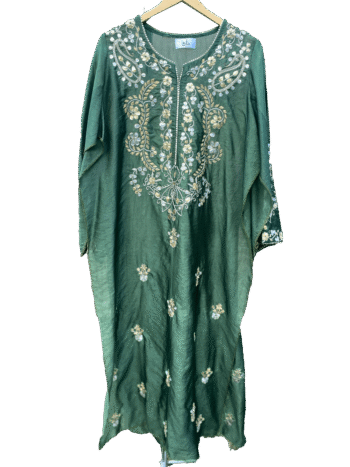 Silk Gota Kurta - Taan